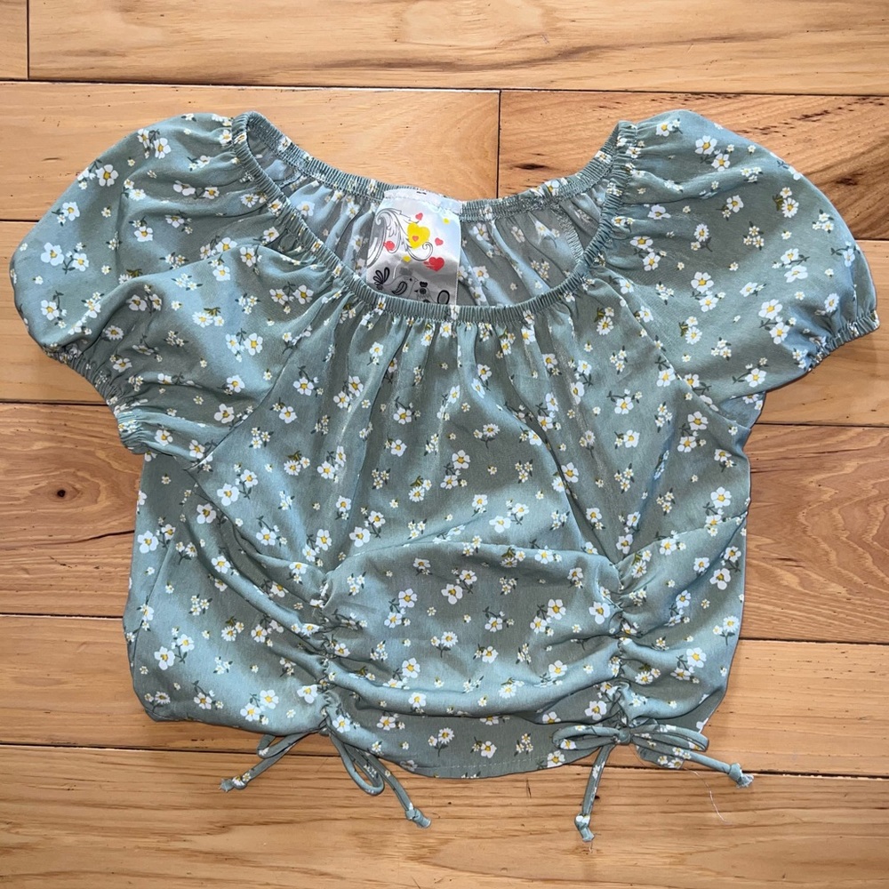 Nordstrom Floral crop top